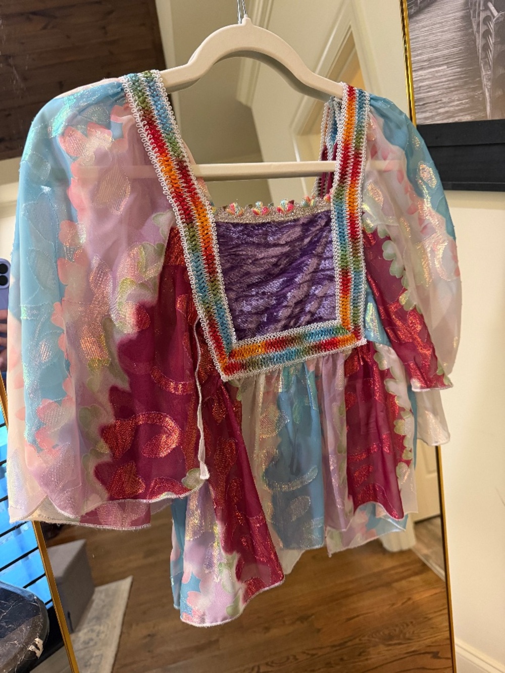 Anna Sui blouse NWOT